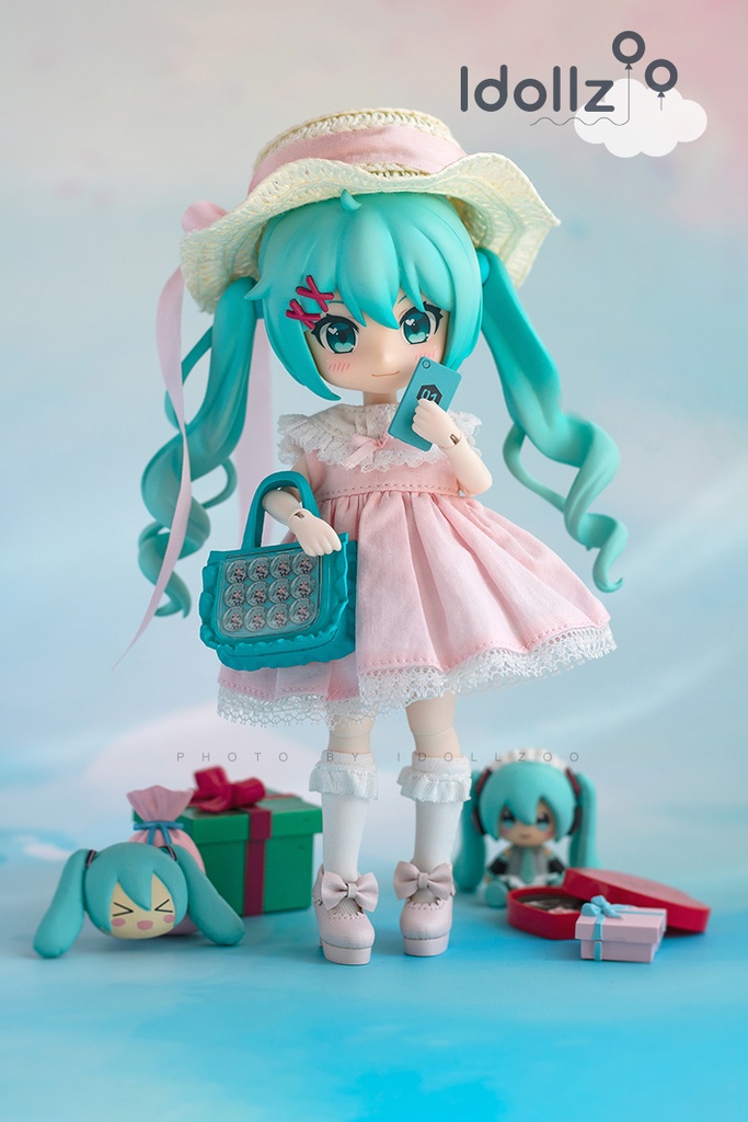 オビツ11 靴 蝶ネクタイ足首ブーツ