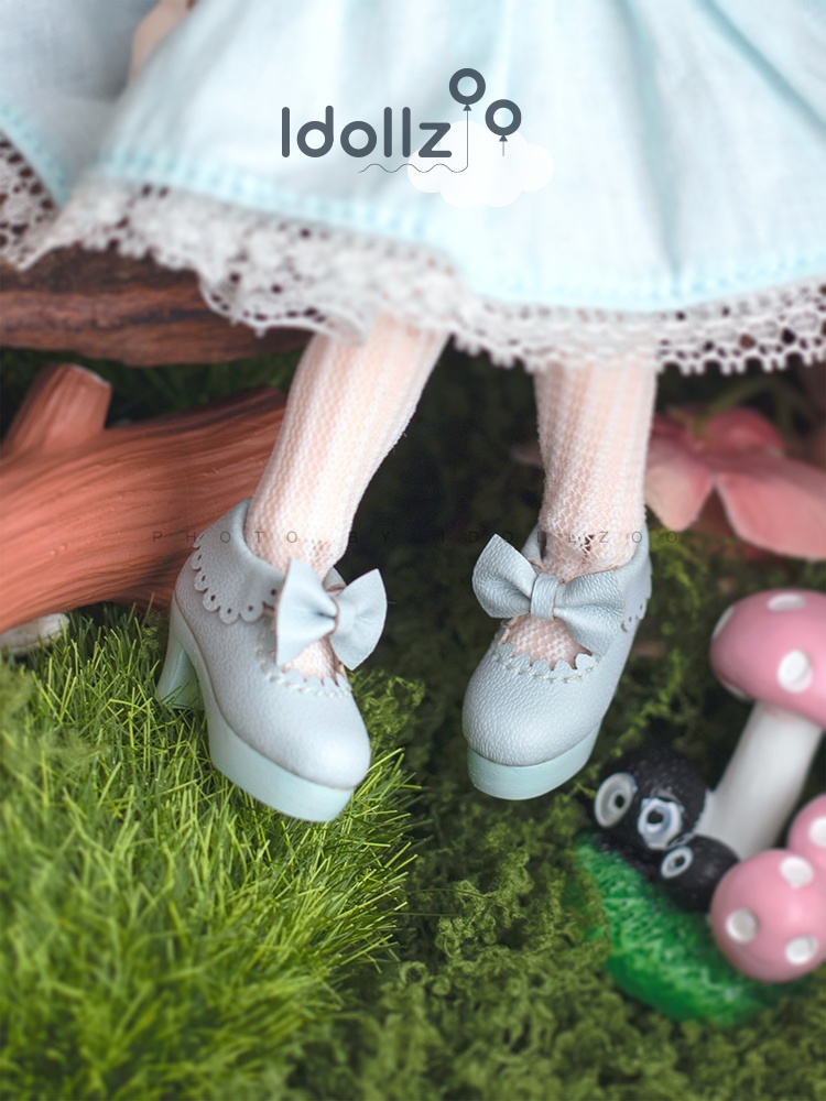 オビツ11 靴 蝶ネクタイ足首ブーツ