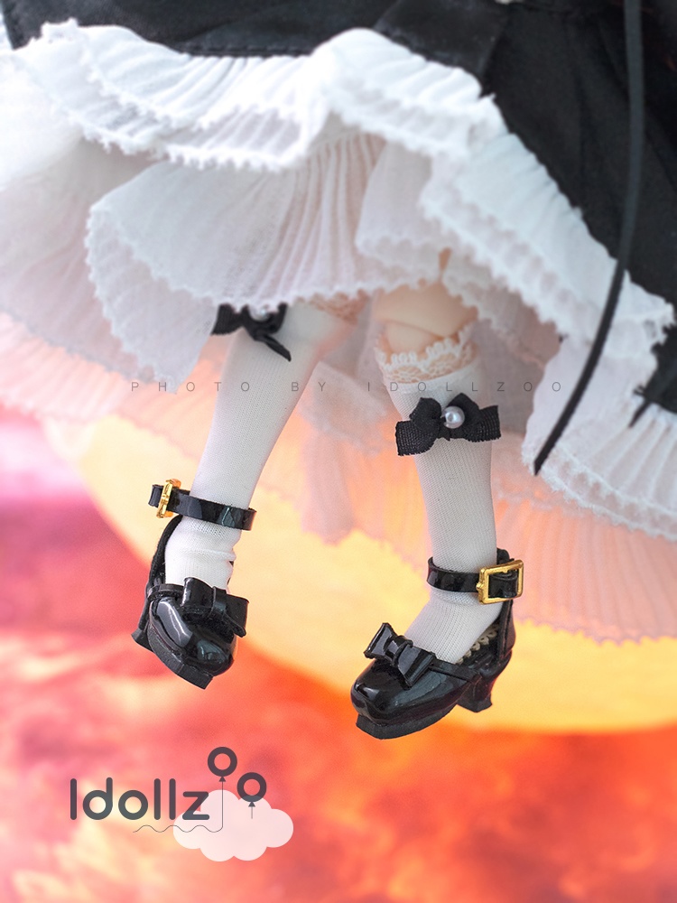 オビツ11 靴 レトロな角ハイヒール