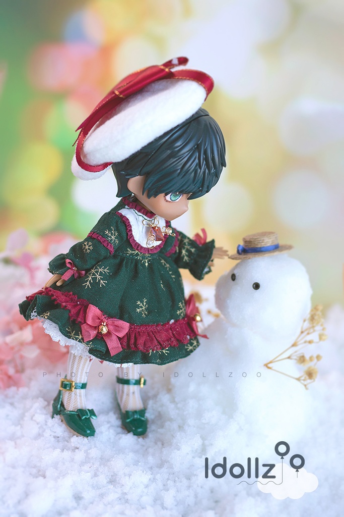 オビツ11 靴 レトロな角ハイヒール