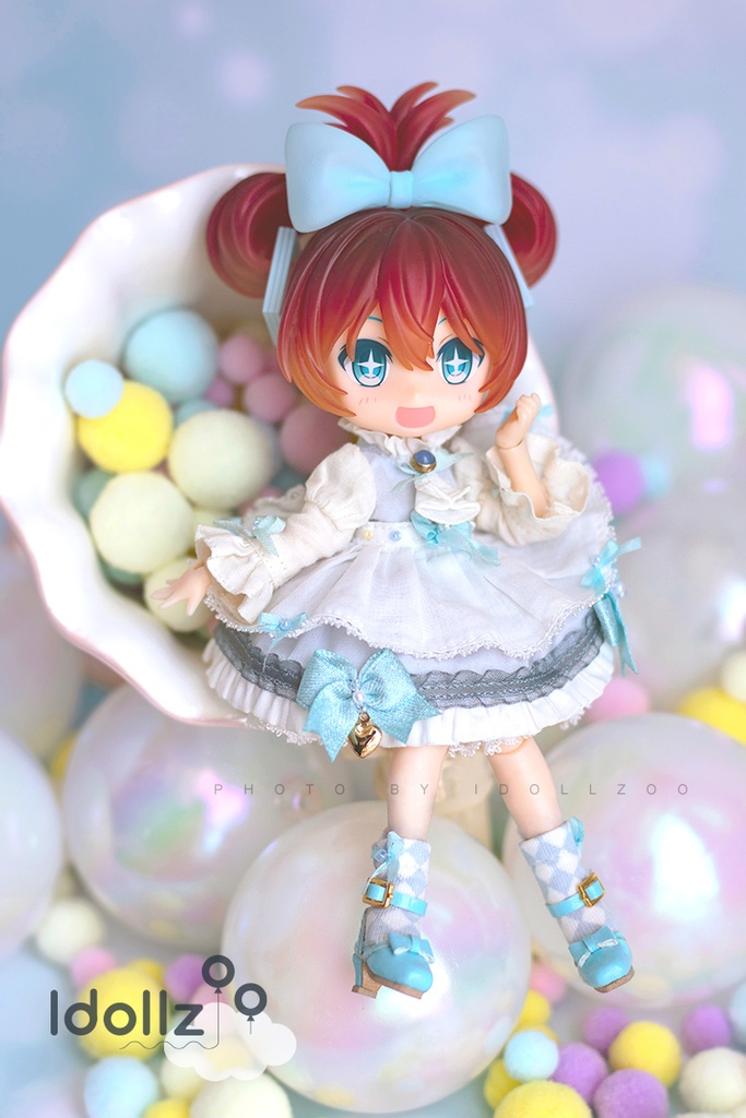 オビツ11 靴 レトロな角ハイヒール