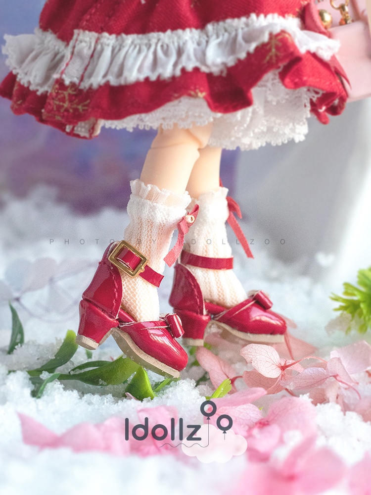 オビツ11 靴 レトロな角ハイヒール