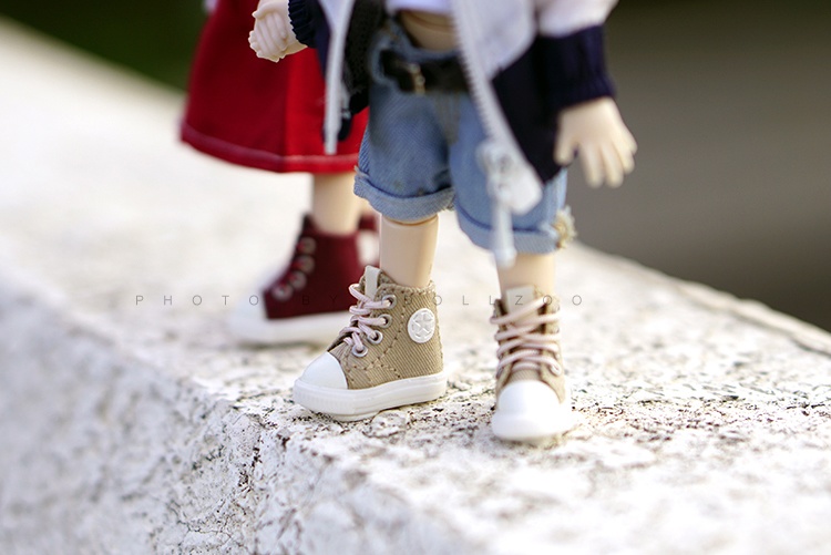 オビツ11 靴 新しいズック靴