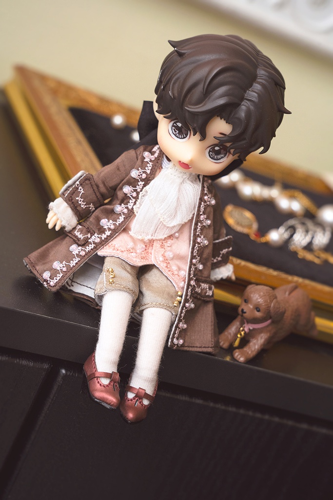 オビツ11 靴 レトロなT字ハイヒール