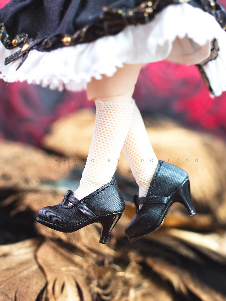 オビツ11 靴 レトロなT字ハイヒール