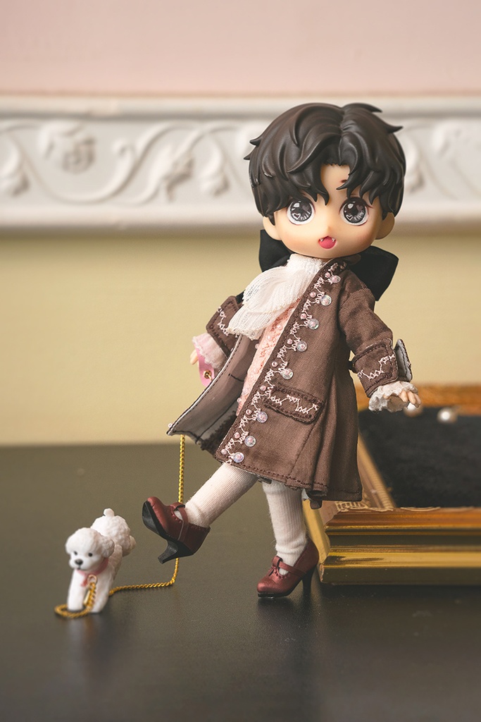 オビツ11 靴 レトロなT字ハイヒール