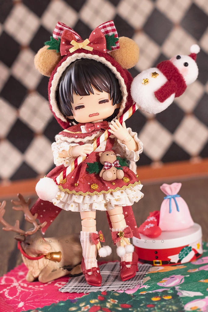 オビツ11 靴 レトロなT字ハイヒール