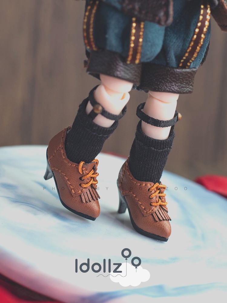 オビツ11 靴 フリンジハイヒール