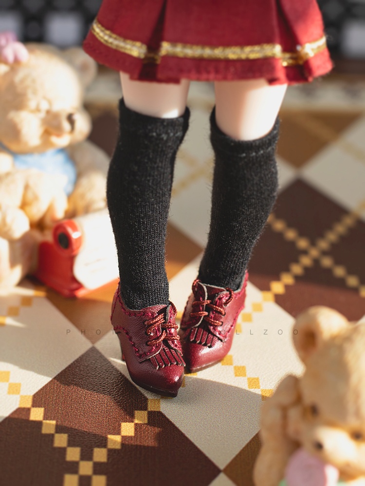 オビツ11 靴 フリンジハイヒール