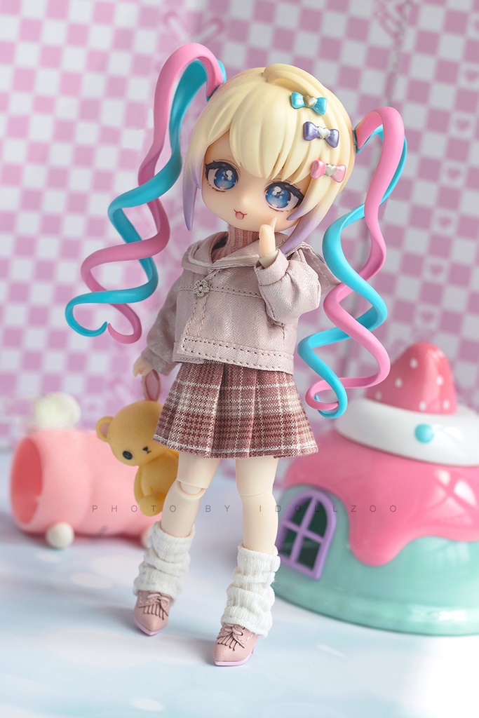 オビツ11 靴 フリンジハイヒール