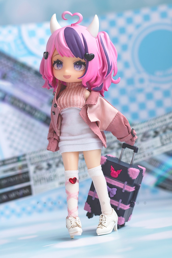 オビツ11 靴 フリンジハイヒール