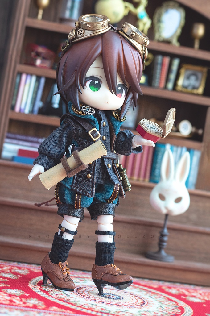 オビツ11 靴 フリンジハイヒール