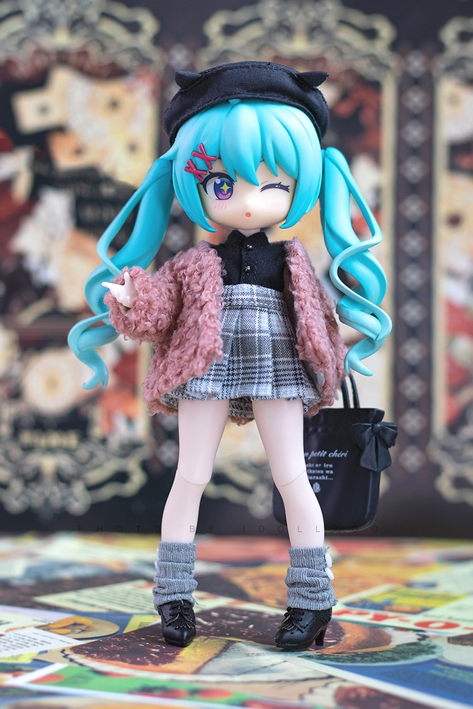 オビツ11 靴 フリンジハイヒール