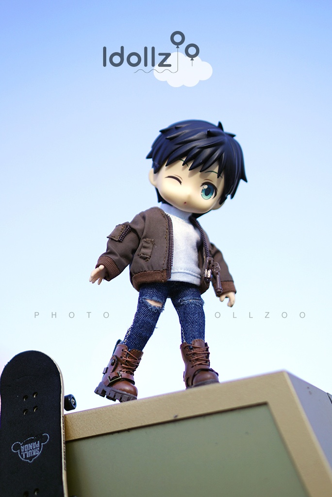 オビツ11 靴 ミディアムマーチンブーツ