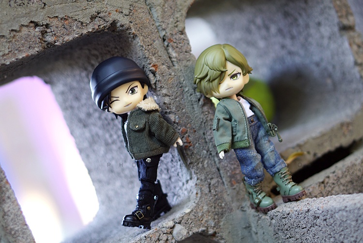 オビツ11 靴 ミディアムマーチンブーツ