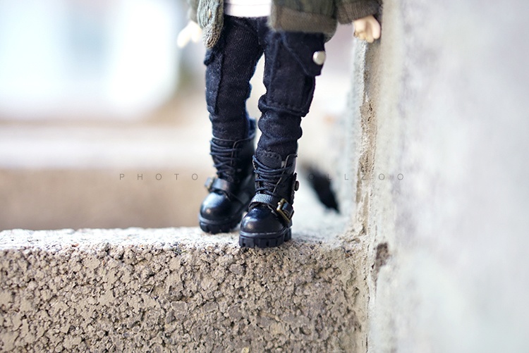 オビツ11 靴 ミディアムマーチンブーツ