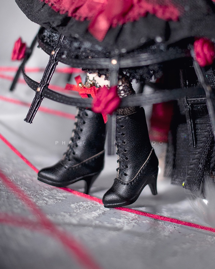 オビツ11 靴 バインドブーツ