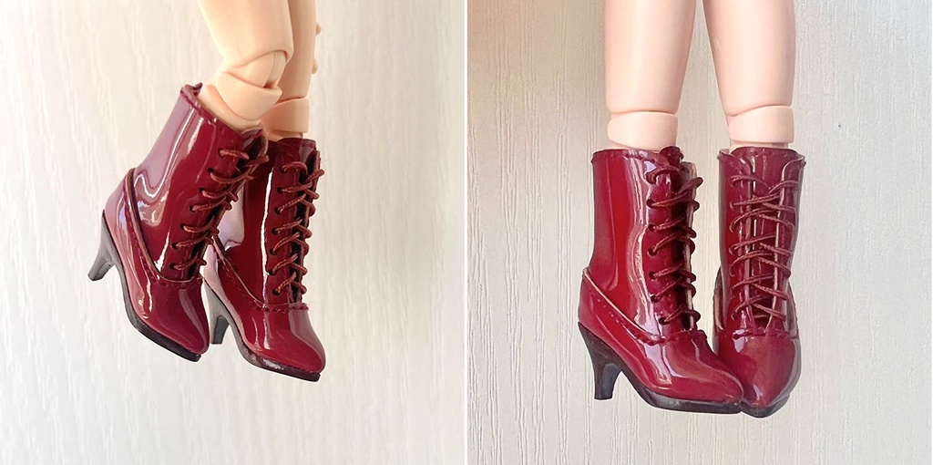 オビツ11 靴 バインドブーツ