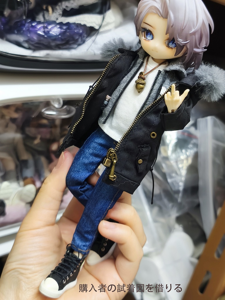 大1/12 フライトジャケット 西西里往事 パーカーのコート