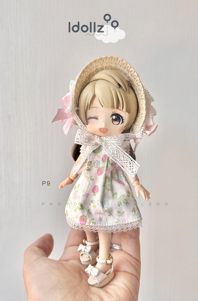 オビツ11 靴 リボンマドレーヌ