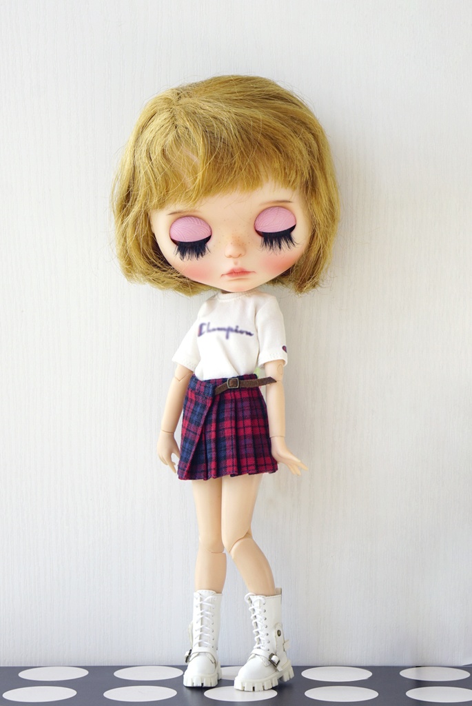 ブライス ア Blythe 阿巳3 西西里往事 ミディアムマーチンブーツ