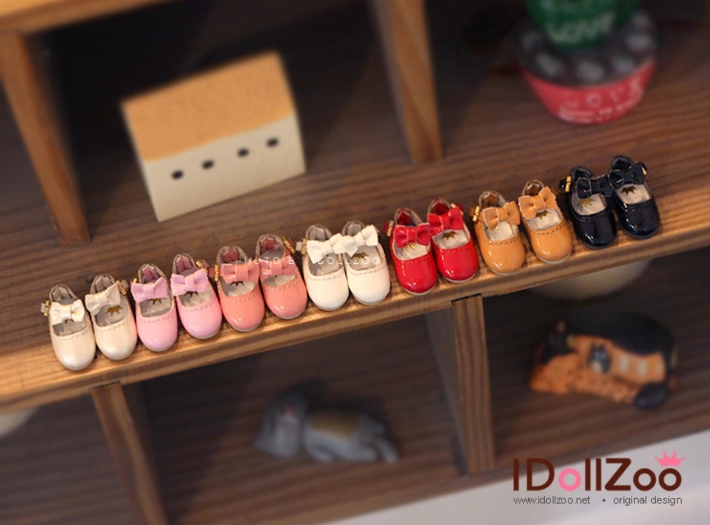 オビツ11 靴   リボンの革靴