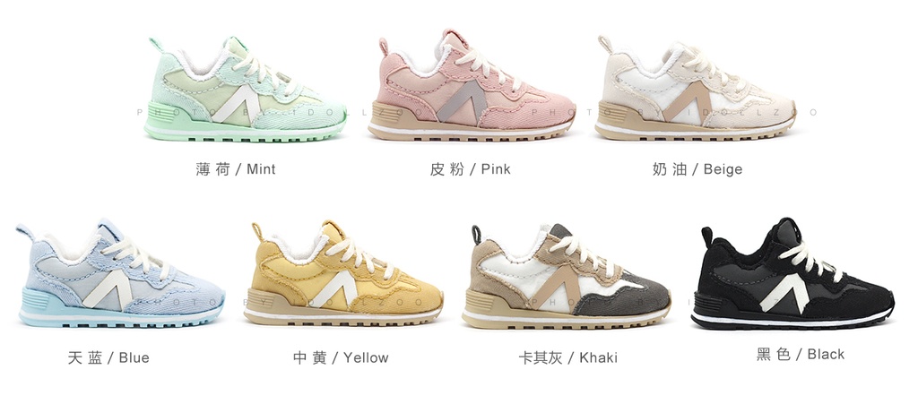 特殊1/6サイズBJD 運動靴