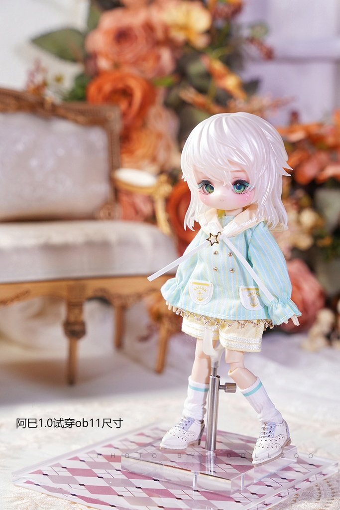 オビツ11 靴 バイカラーのスーツ革靴