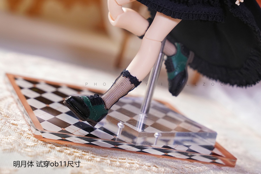 オビツ11 靴 バイカラーのスーツ革靴