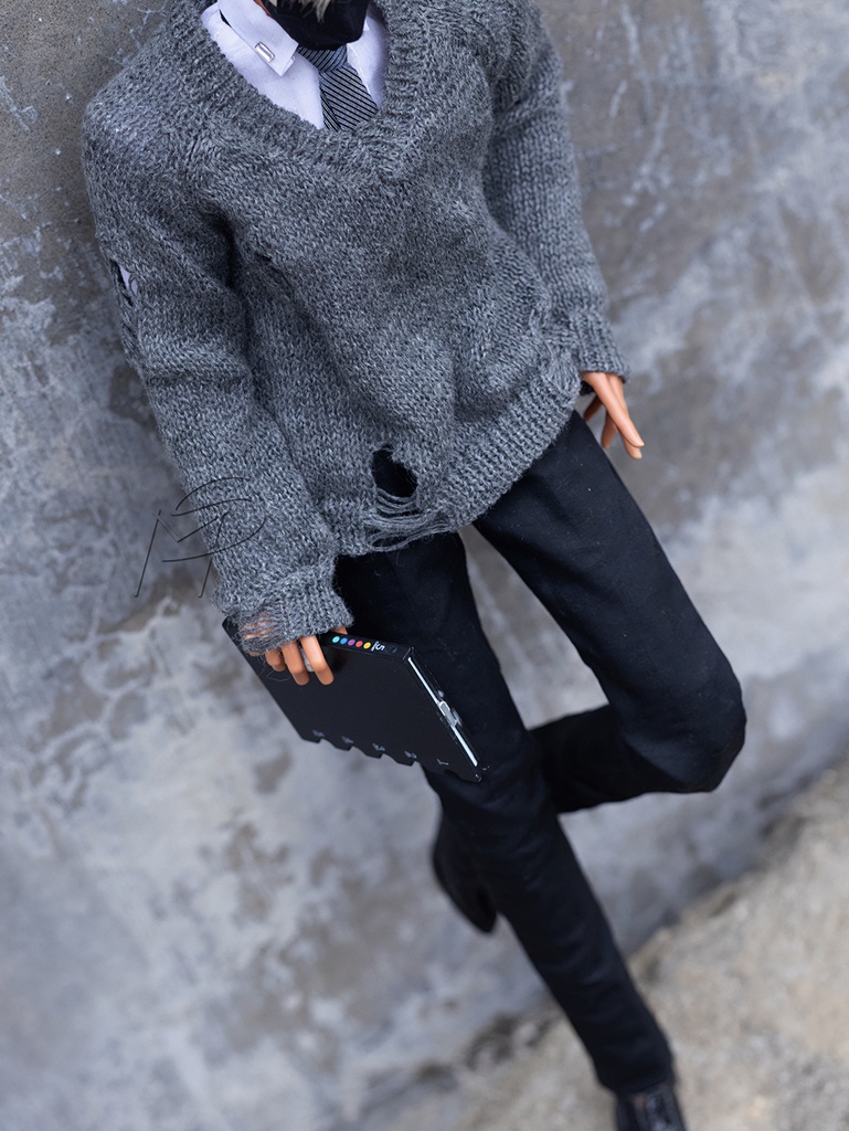 特殊1/6サイズBJD 破れたセーター