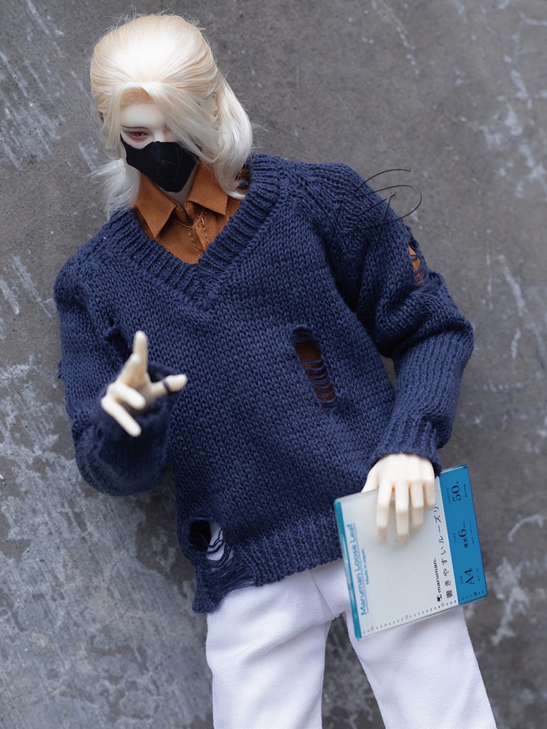 特殊1/6サイズBJD 破れたセーター