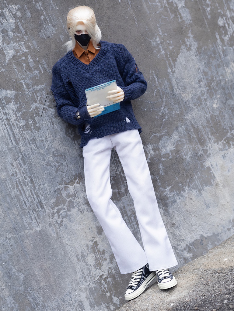 特殊1/6サイズBJD 破れたセーター