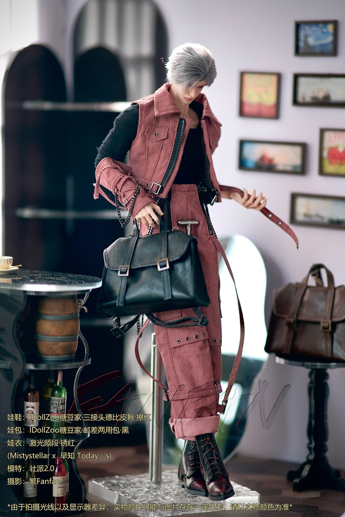 特殊1/6サイズBJD リュックサック(2種類の背負い方)