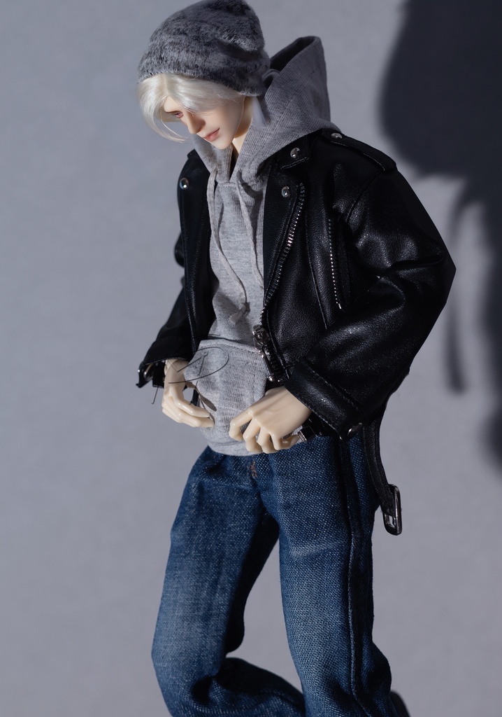 特殊1/6サイズBJD スリーブレスフード付きトップス