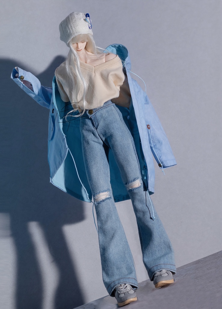 特殊1/6サイズBJD ダッフルコート