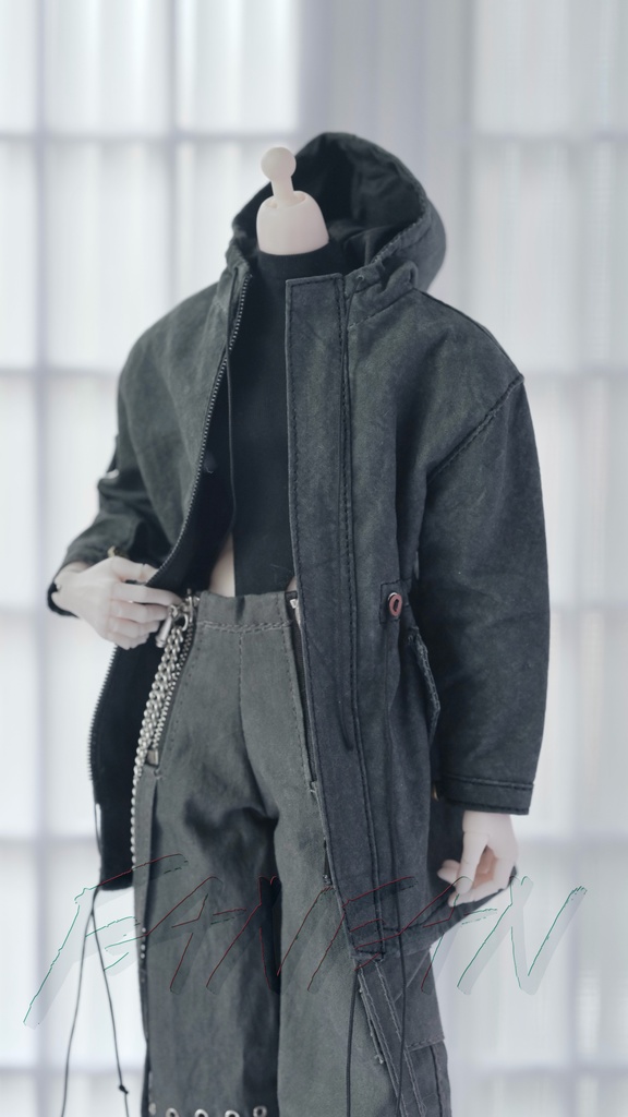 特殊1/6サイズBJD ダッフルコート