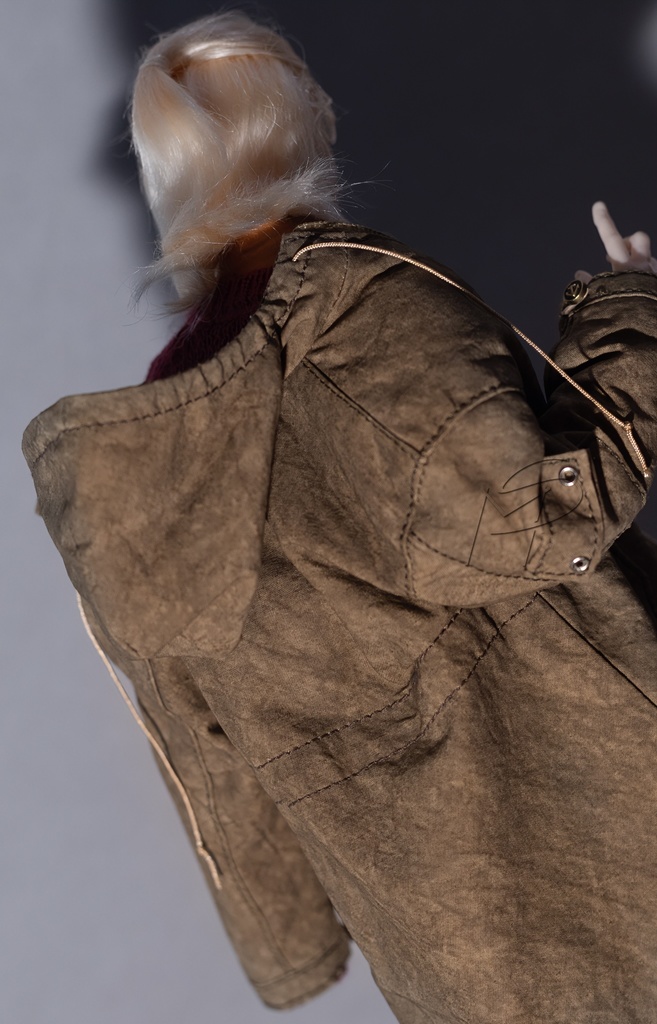 特殊1/6サイズBJD ダッフルコート