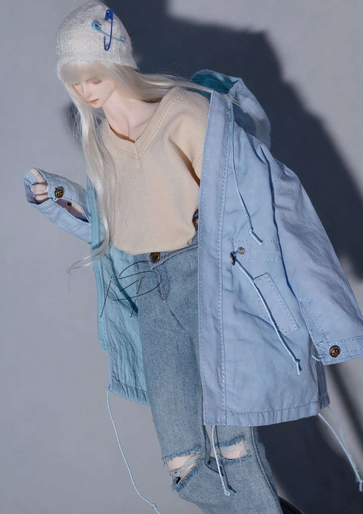 特殊1/6サイズBJD ダッフルコート