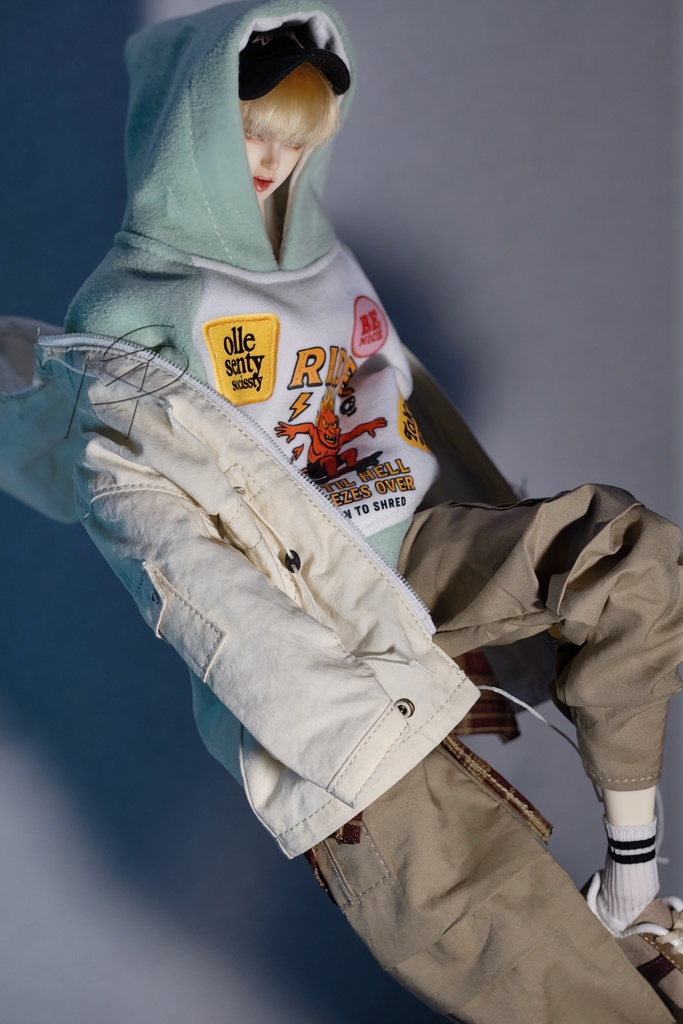 特殊1/6サイズBJD ダッフルコート