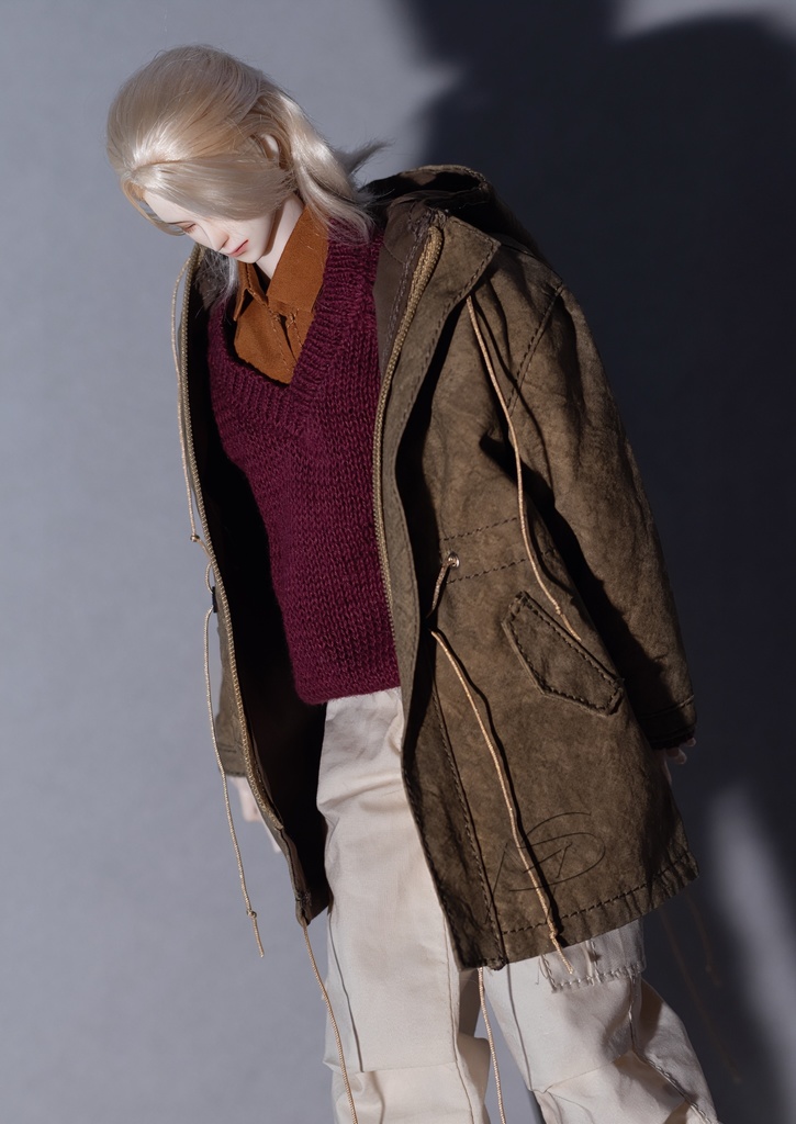 特殊1/6サイズBJD ダッフルコート