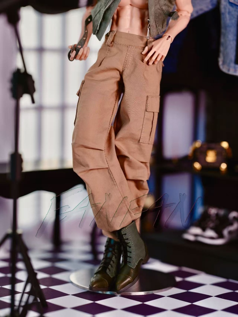 特殊1/6サイズBJD ワークパンツ ロングパンツ