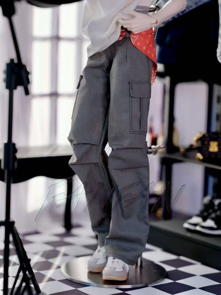 特殊1/6サイズBJD ワークパンツ ロングパンツ