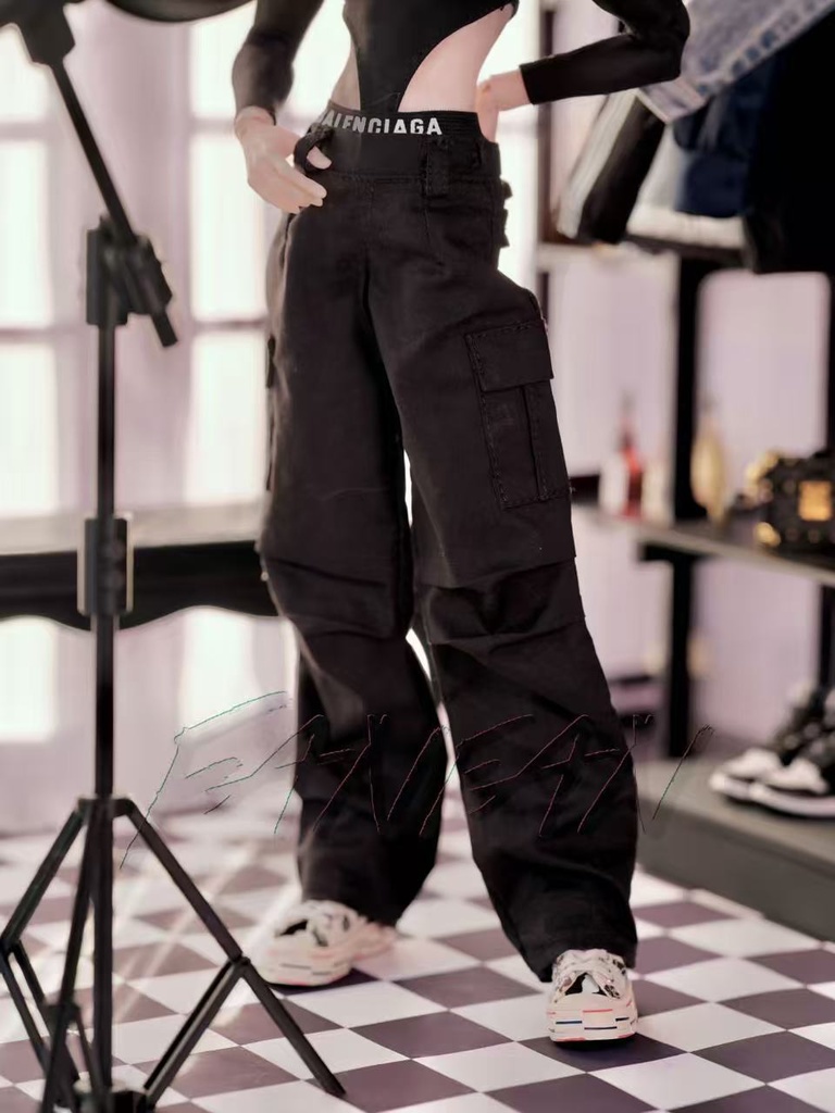 特殊1/6サイズBJD ワークパンツ ロングパンツ