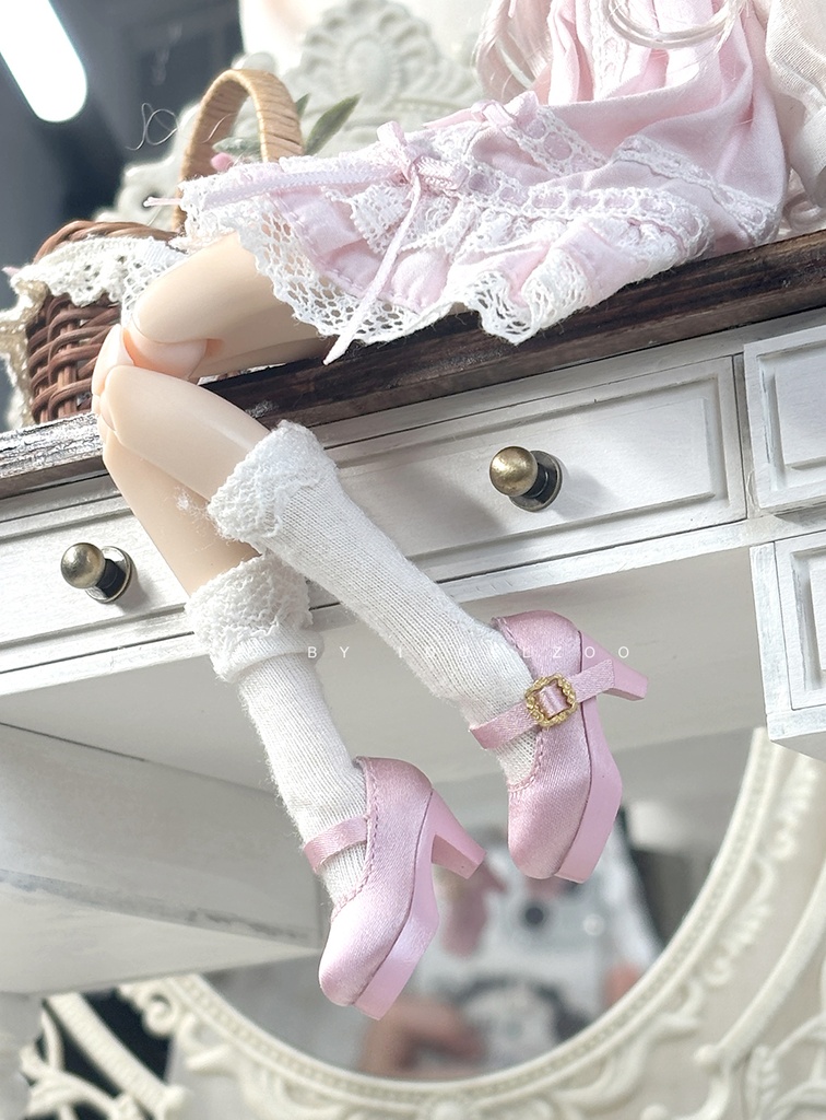 ブライス ア Blythe ob24 シルク防水台ハイヒール