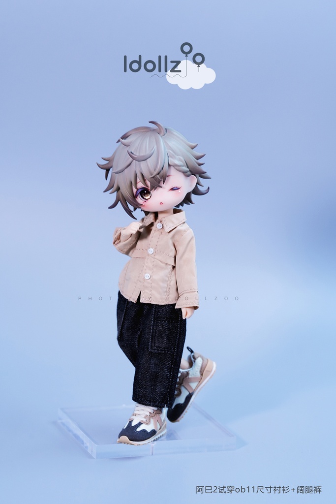 オビツ11 服 ワイドパンツ