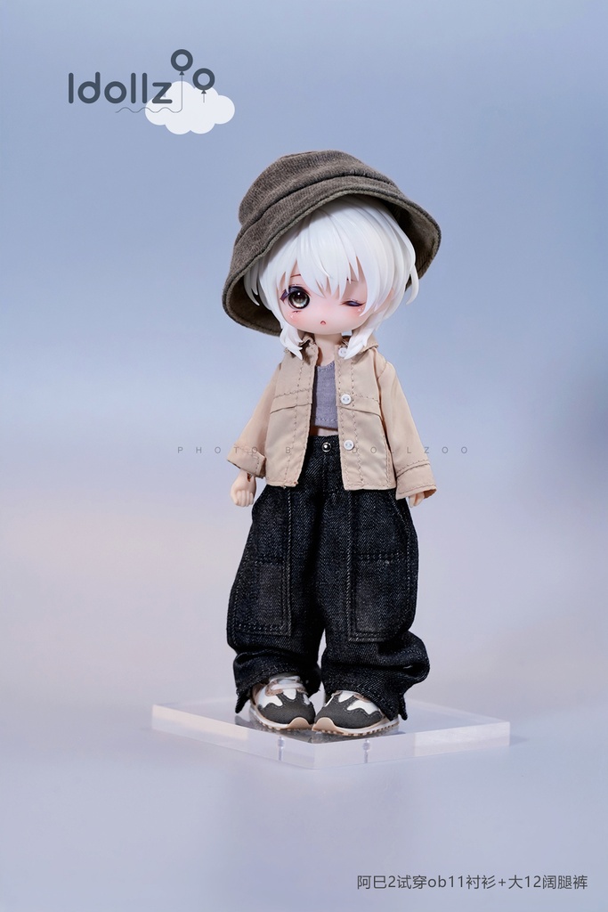 オビツ11 服 ワイドパンツ