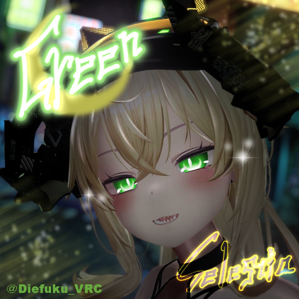 【9avatar対応】Wolf Moon 2nd【EYE Texture】