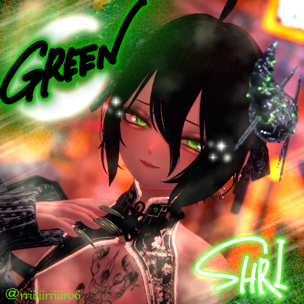 【9avatar対応】Wolf Moon 2nd【EYE Texture】