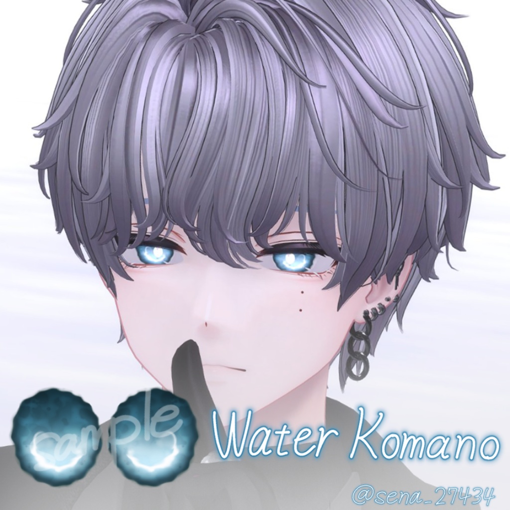 【11avatar対応】SmokyMoon【EYE Texture】