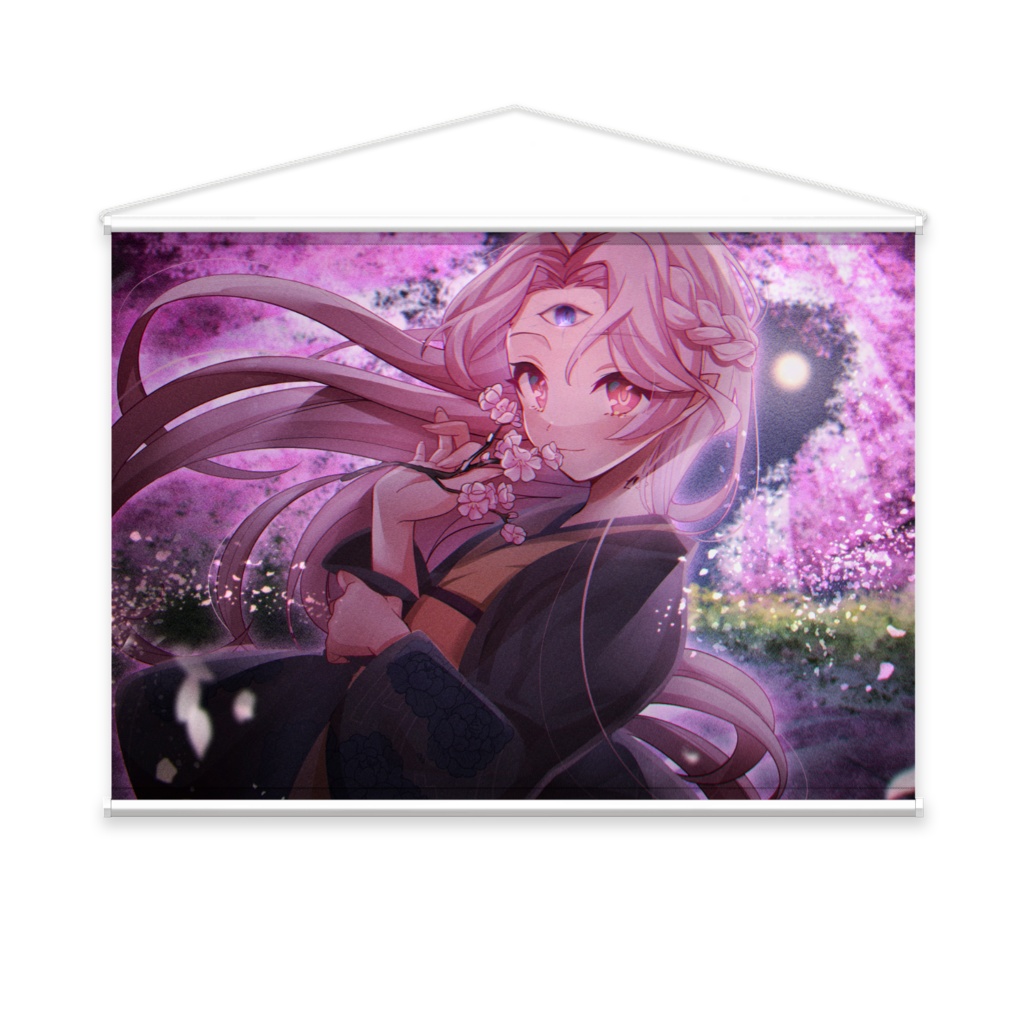 1周年記念タペストリー